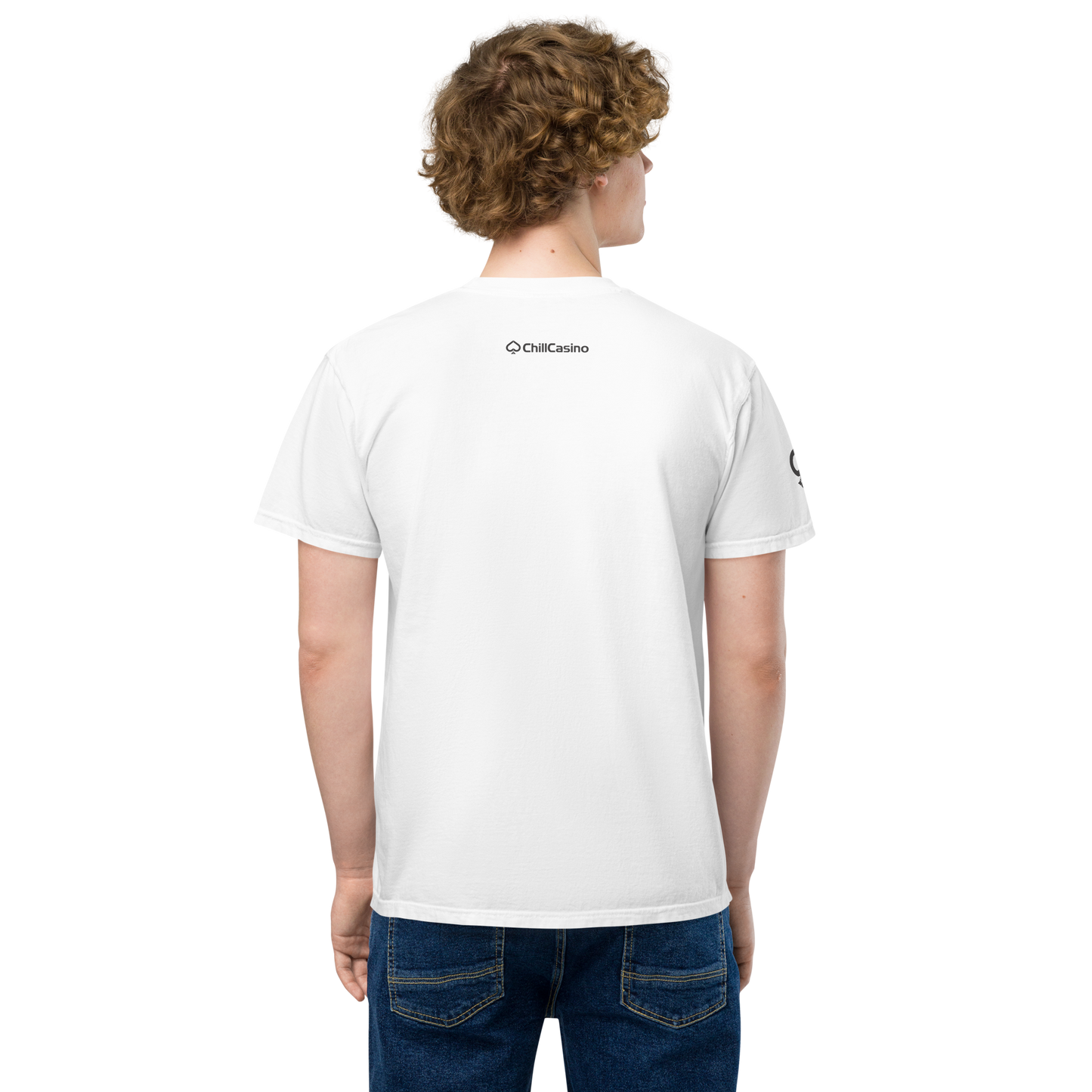Chill Casino® Classic Unisex garment-dyed pocket t-shirt